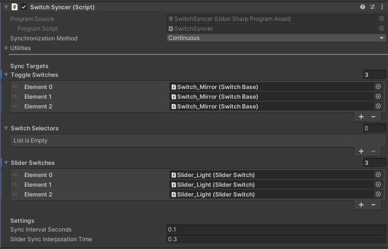 SwitchSyncer Inspector